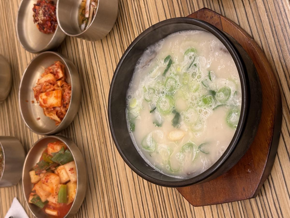 한우설렁탕 클로즈업