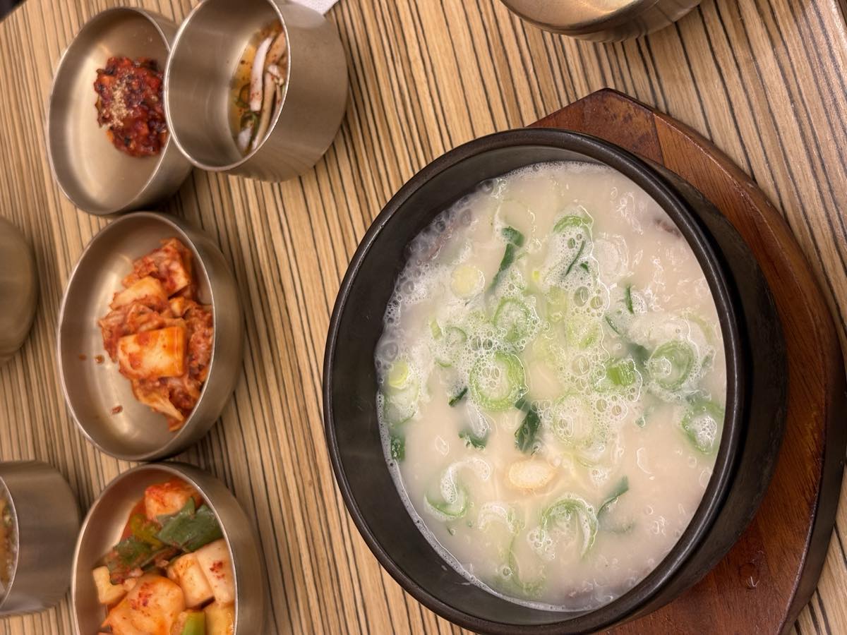 한설원 반찬 구성